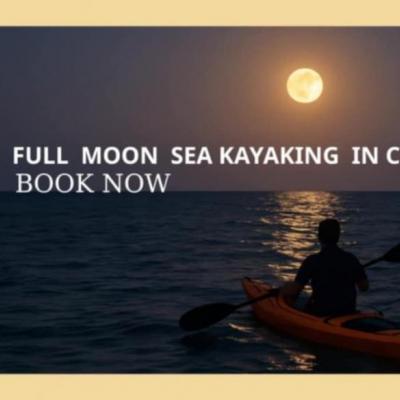 Full Moon Sea Kayaking at Governor's Coast -  07 October