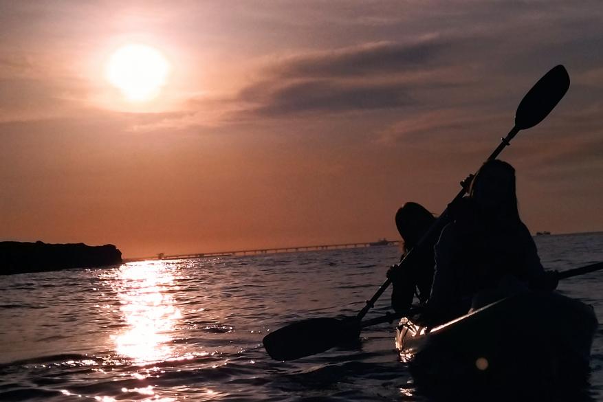 Sunrise Sea Kayaking on the Governor Coast - July 03