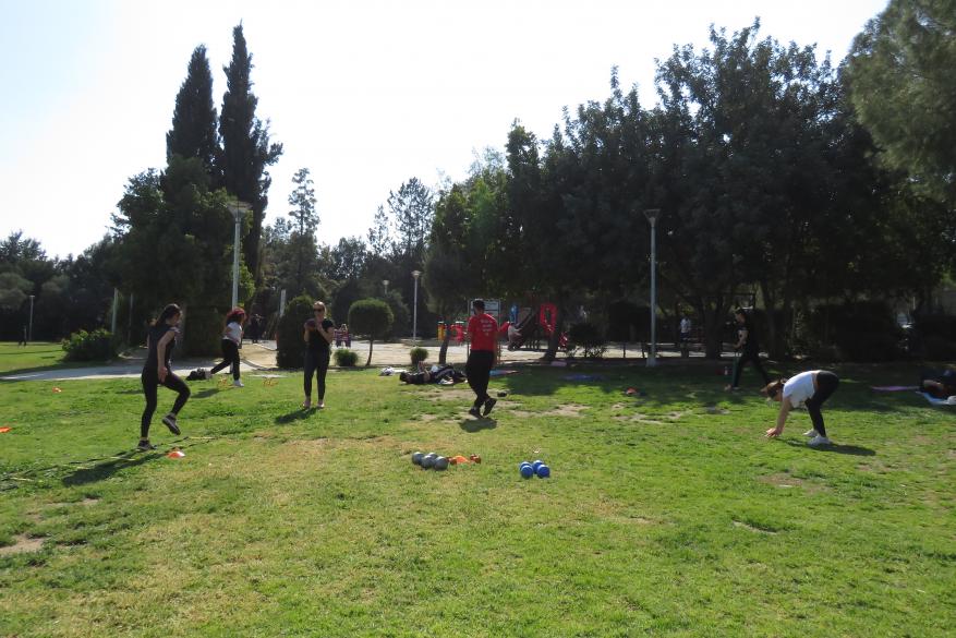 Κυκλική Προπόνηση στο Πάρκο Ακρόπολης 