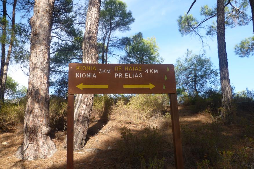 Afternoon hike on the Nature Trail Kionia - Prophet Elias