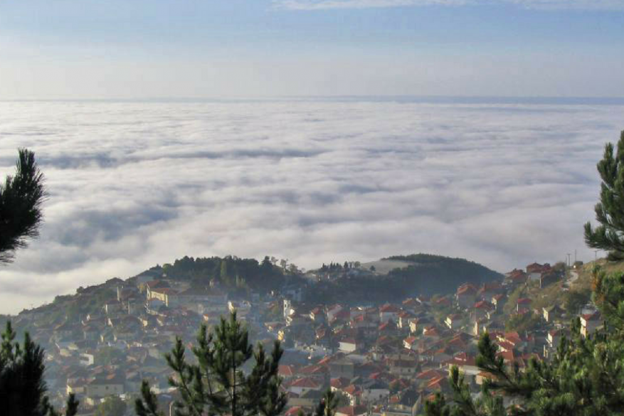 Climb to the top of Five Towers in the Pieria Mountains