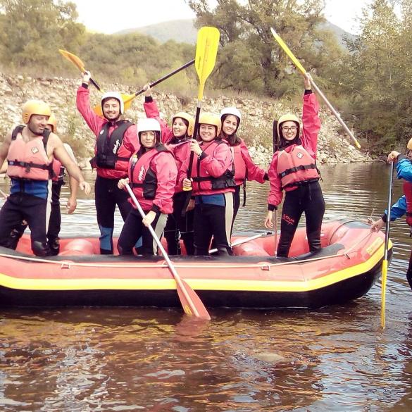 Rafting στο φαράγγι του Αγγίτη