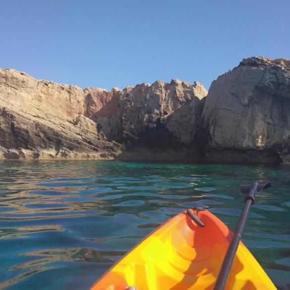 Sea Kayaking στον Πρωταρά