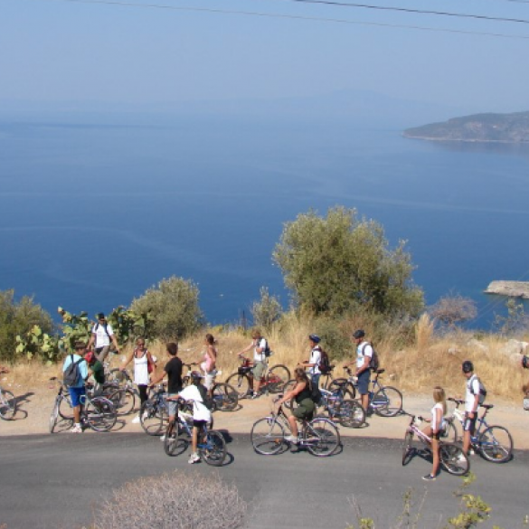 Ποδηλασία στο ακρωτήρι Πετούντας- Μαζωτός